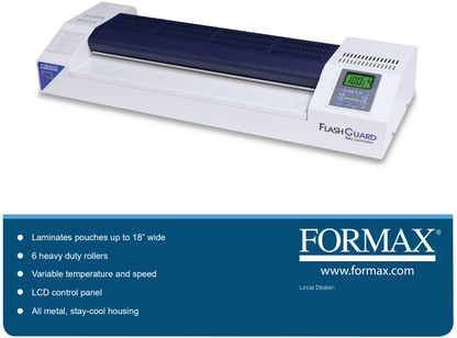 FlashGuard 18R6 Heavy-Duty Laminator