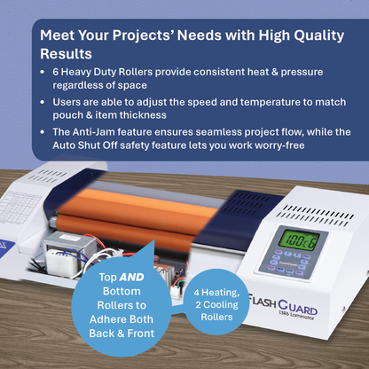 FlashGuard 13R6 Heavy-Duty Laminator