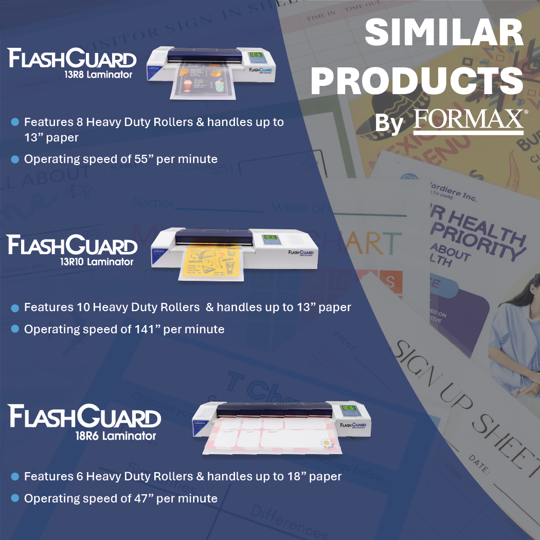 FlashGuard 13R6 Heavy-Duty Laminator