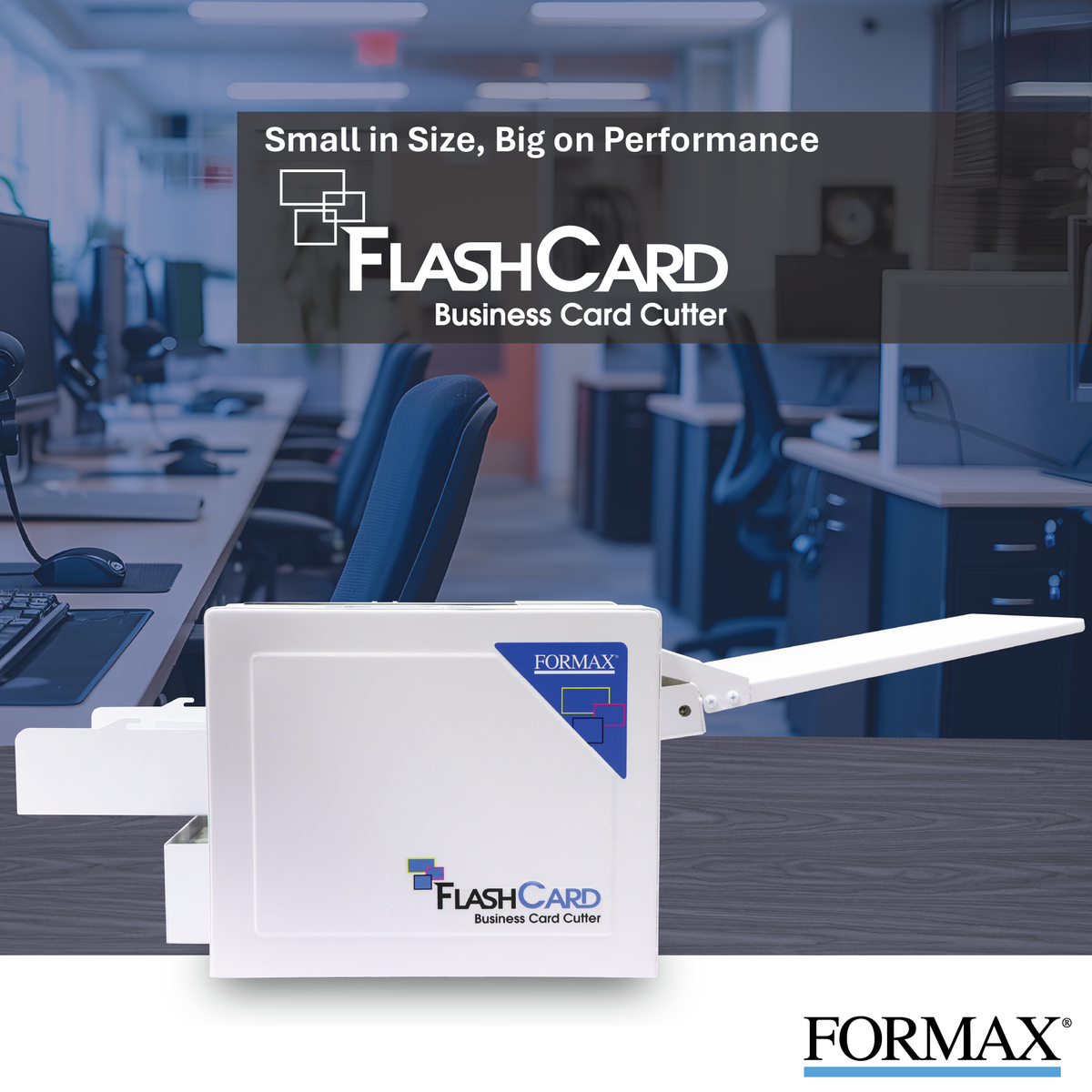 FlashCard Business Card Cutter Formax – Finegrafics