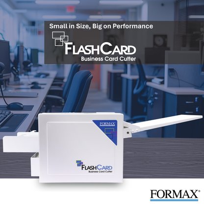 FlashCard Business Card Cutter Formax