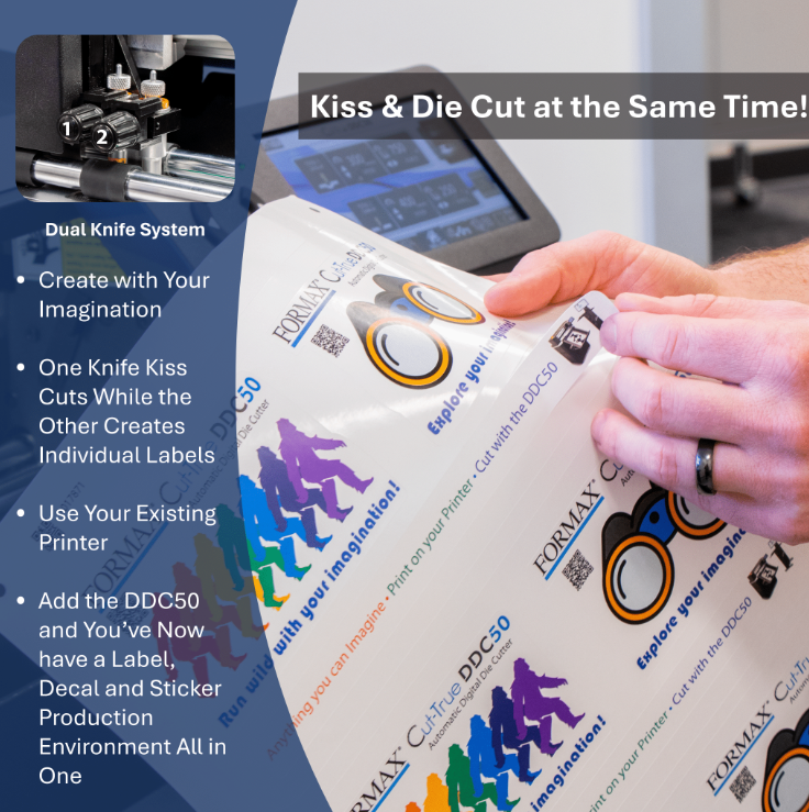 Automatic High-Speed Digital Die Cutter Cut-True DDC50