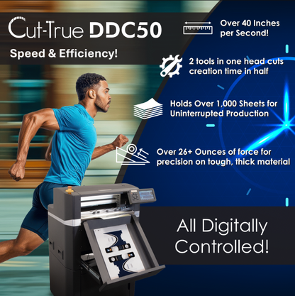 Automatic High-Speed Digital Die Cutter Cut-True DDC50