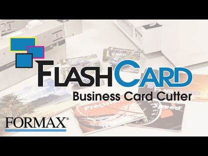 FlashCard Business Card Cutter Formax