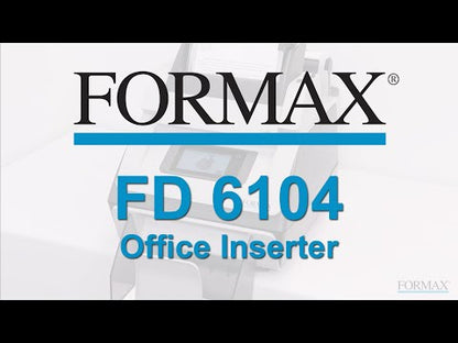 Paper Folder Mailing Inserter Formax FD6104