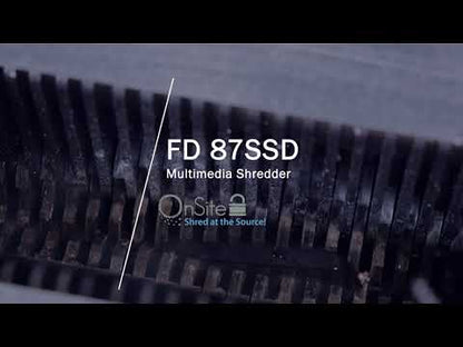 OnSite FD 87SSD Multimedia Office Shredder